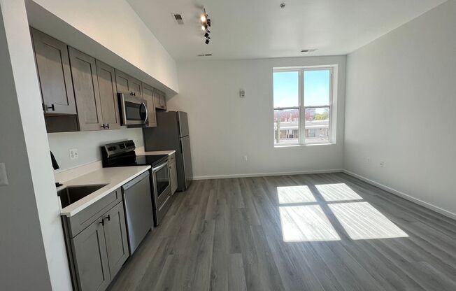 Studio, 1 bath, 450 sqft, $1,348, Unit 404