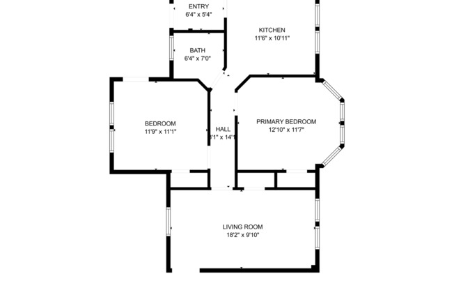 2 beds, 1 bath, 680 sqft, $1,200, Unit Apt 17