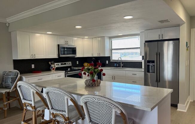 2/2 Furnished Condo with Option to rent Boat Dock!