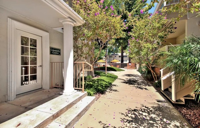 Exterior Walking Path at Laurel Grove, Menlo Park, CA, 94025