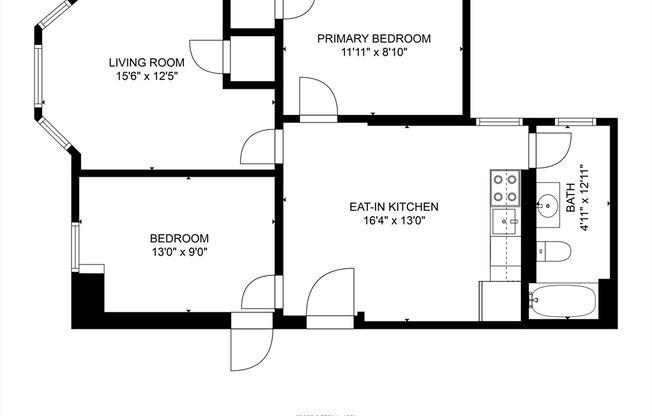 2 beds, 1 bath, 815 sqft, $3,495, Unit 32