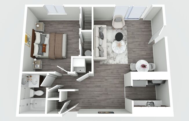 1 bed, 1 bath, 600 sqft, $1,199, Unit 3623 - 11