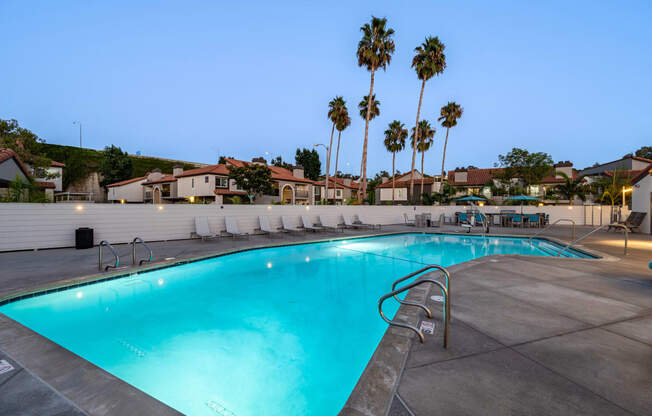 Swimming Poolat Laguna Gardens Apts., Laguna Niguel