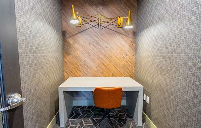 Work Desk at Bayswater Apartments, Burlingame, 94010