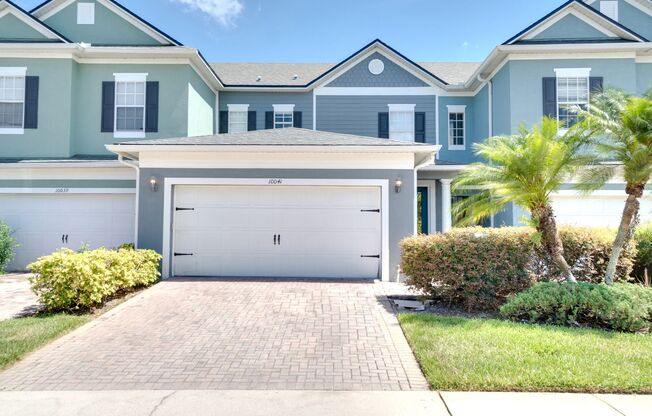 Stunning, fully updated 3/2.5 townhouse in the gated Lee Vista Square of Lake Nona