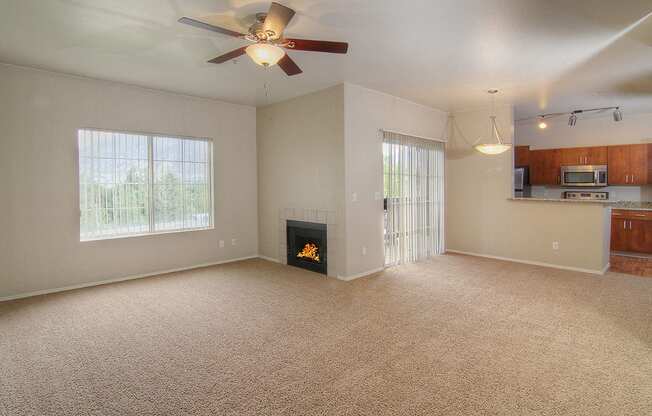 Gas Fireplaces at Apartments in Sandy Utah