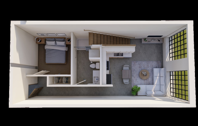 1 bed, 1 bath, 737 sqft, $1,800, Unit Apartment #125