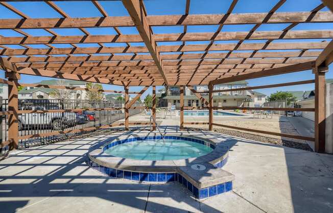 The Spa/Hot Tub at Fox Run Lofts