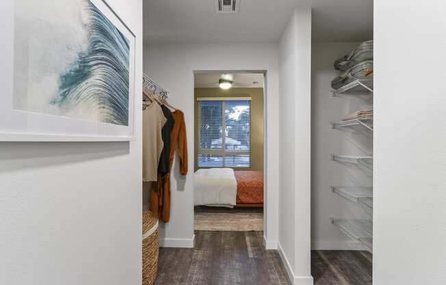 Spacious closet at Array La Mesa, La Mesa California