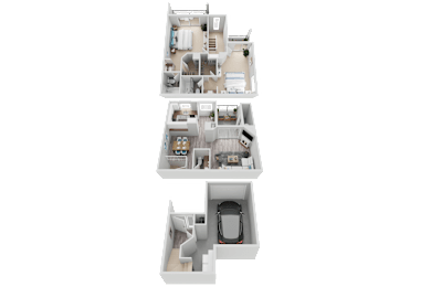 2 beds, 2.5 baths, 1,272 sqft, $3,725