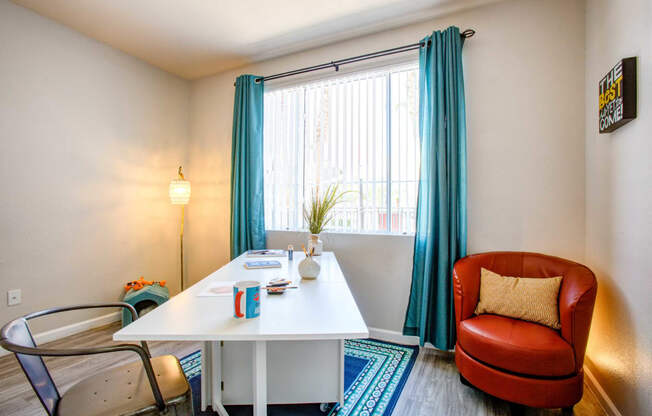 lots of natural light in apartment