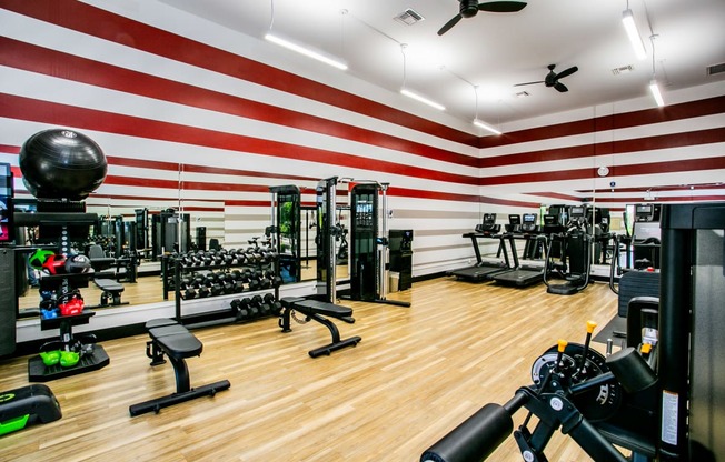 Fitness Center Gym at Apartment Homes Tucson 85741
