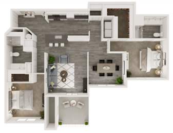 2 beds, 2 baths, 1,145 sqft, $2,100