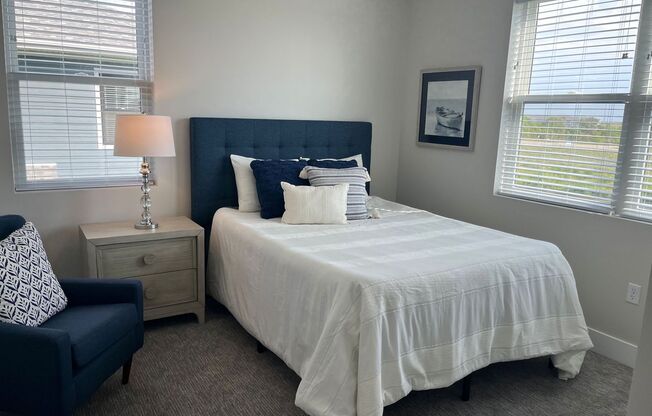 2 beds, 2 baths, 1,337 sqft, $1,895, Unit 20616 Spence Court Unit 201 (Water View) w/Balcony B1337 R1