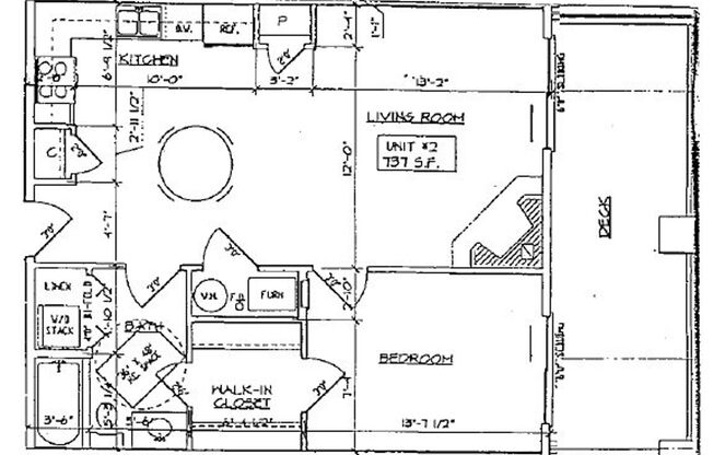 1 bed, 1 bath, 737 sqft, $1,350, Unit 3112