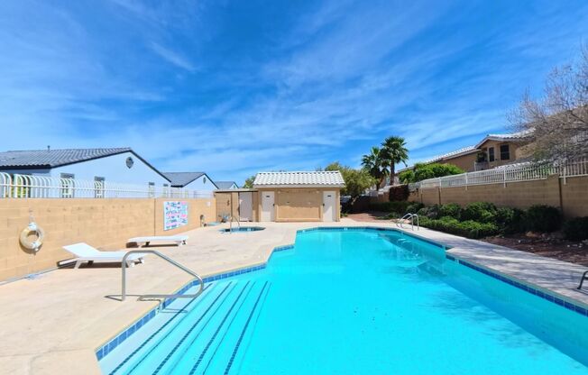 Las Vegas townhome for rent.