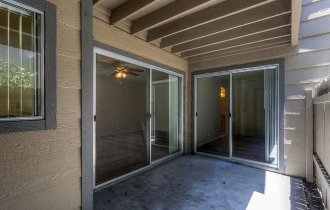 A Standard Patio/Balcony at Meadow Creek Apartments