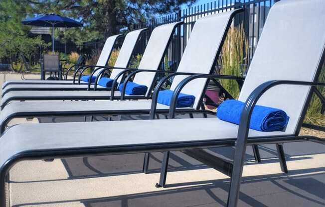 sundeck by the pool at wyoming place apartments