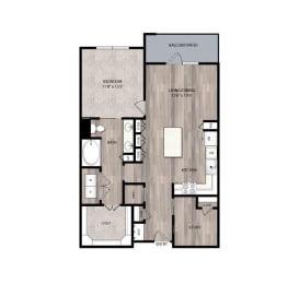 1 bed, 1 bath, 930 sqft, $1,585