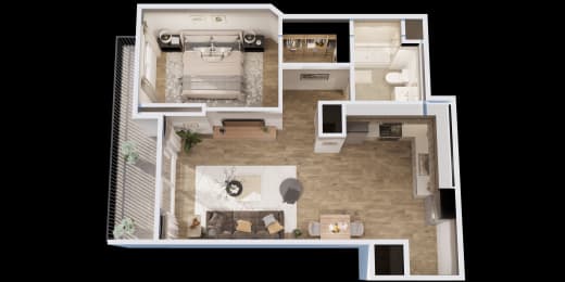 1 bed, 1 bath, 768 sqft, $2,795