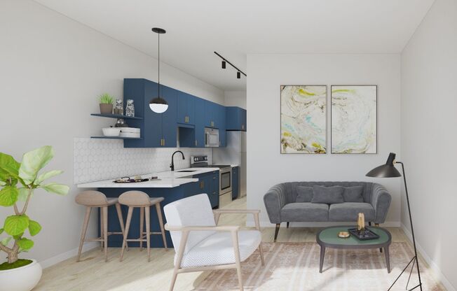 1 bed, 1 bath, 515 sqft, $1,173, Unit W409