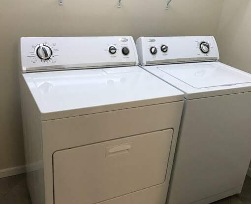 In Home Stacked Washer/Dryer at Boulder Ridge Apartments, Fargo, North Dakota