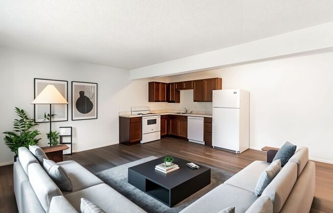 2 beds, 1 bath, 785 sqft, $1,100, Unit A-12