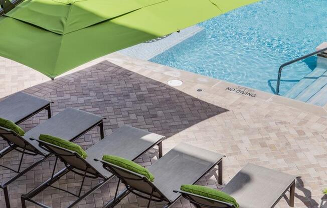 Pool With Sundeck at Berkshire Medical District, Dallas, Texas