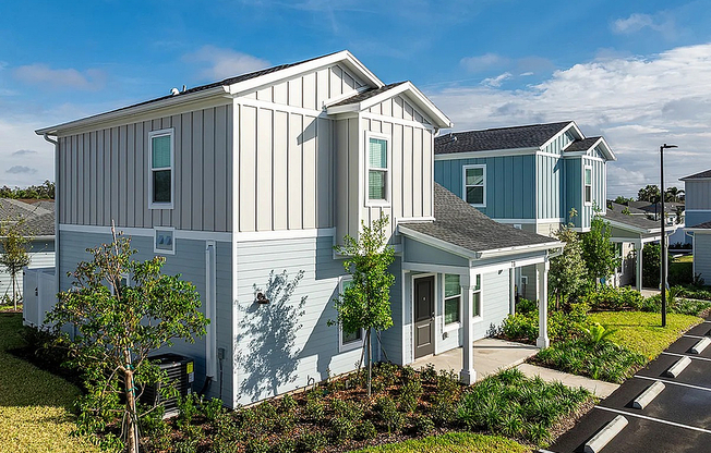 Two Story Exterior