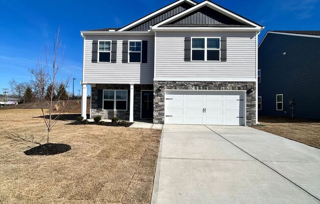 New Build in Hixson! 3 Beds, 2.5 Baths, Loft, Home Office, and 2 Car Garage!