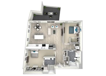 2 beds, 2 baths, 1,157 sqft, $3,521