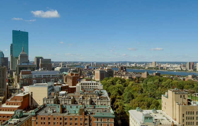 Views of the Boston Skyline
