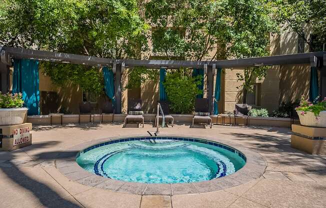 Pool at Palazzo Townhomes, Phoenix  
