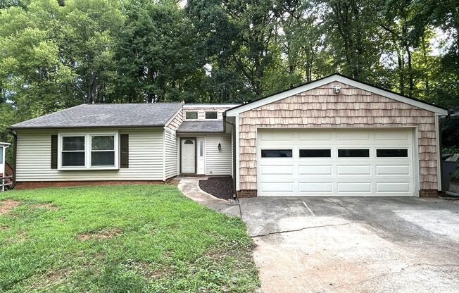 Renovated, spacious 3 bed, 2 bath ranch style home - vaulted ceilings, large bedrooms, open floor plan