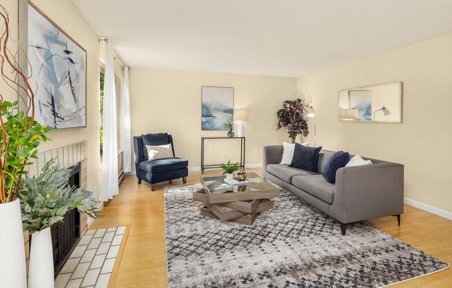 Spacious 2 bed, 1.25 bath, convenient location, W/D in suite