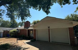 Available NOW!  4 bed 2 bath one car garage with a huge fenced yard with Brand new Kitchen and Baths ! Garage is a  one car! in the heart of Norman close to OU , Highways and all Norman has to offer!