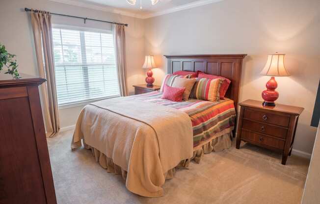 Bedroom at Verandas at Taylor Oaks Apartments in Montgomery, AL