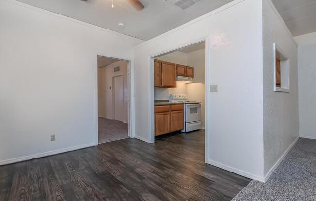 a large white refrigerator in a room