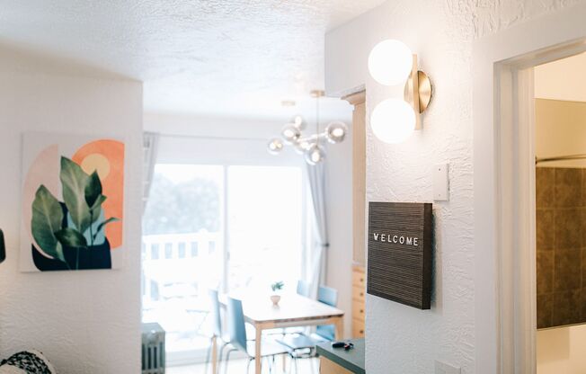 Studio, 1 bath, 300 sqft, $2,569, Unit Lakeview studio #1 with private patio on bike path, near downtown. .