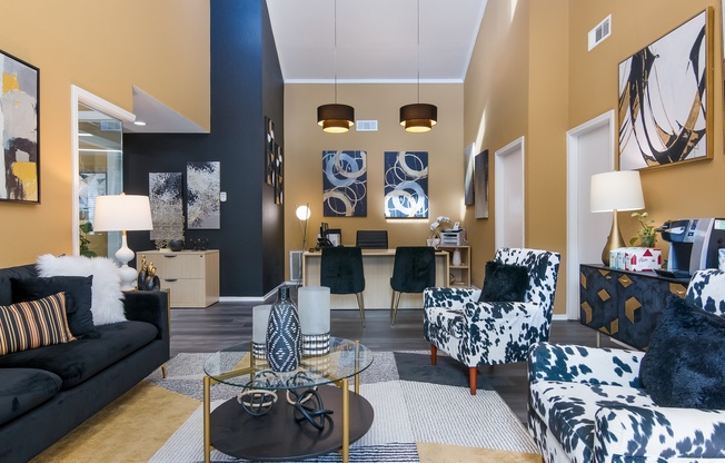 Leasing Office Interior at Stone Canyon Apartments in Shreveport, LA