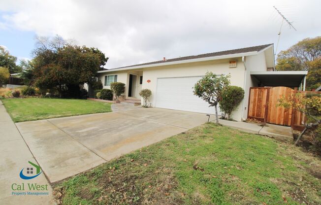 $4995 Beautiful 4BD/2BA Home in Cupertino!