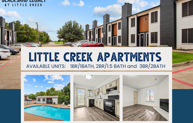 Little Creek Apartments – Your Ideal Home in Cedar Hill, TX!