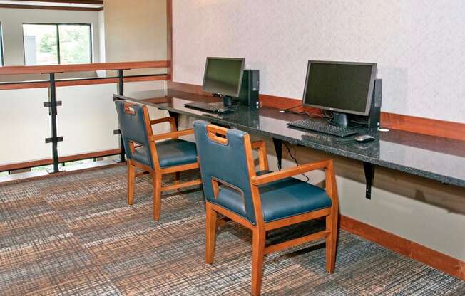 Computer Center at The Grainwood Senior Apartments, Prior Lake, 55372