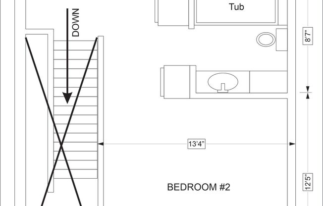 2 beds, 2 baths, 1,070 sqft, $1,895