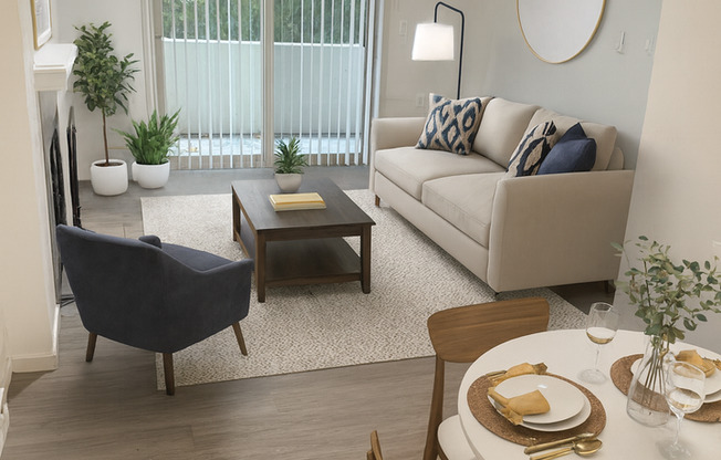 2 beds, 1 bath, 890 sqft, $1,975, Unit 100A