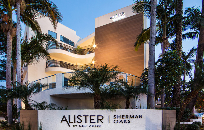 Unique architecture offered at Alister Sherman Oaks