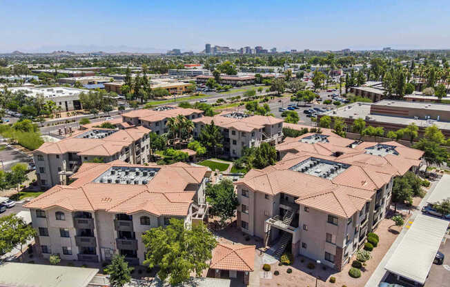 San Portella, Tempe, AZ, Aerial View