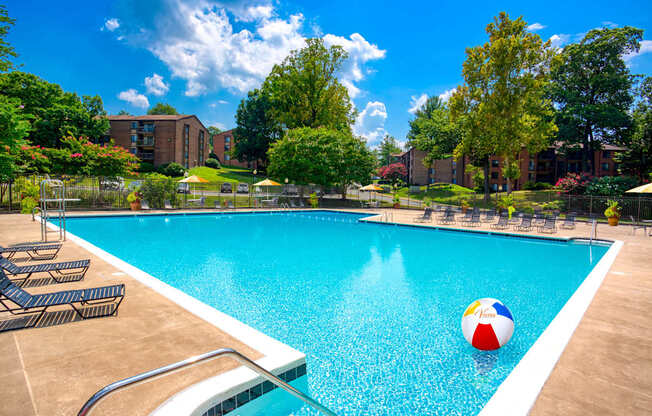 Swimming pool at Vistas of Annandale, Annandale, VA