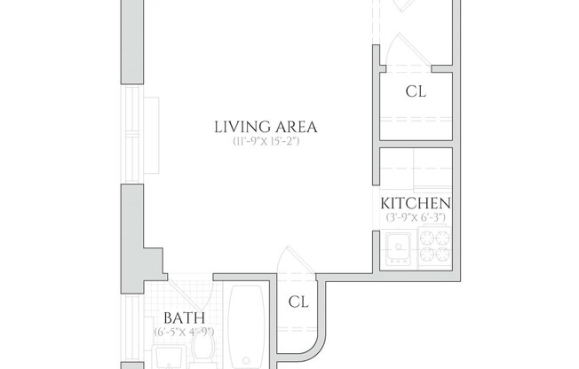 Studio, 1 bath, $3,300, Unit 707