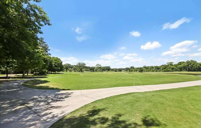 The Beltline with Bobby Jones Golf Course in background.